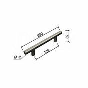 DABEL rucica za nameštaj C90 inox