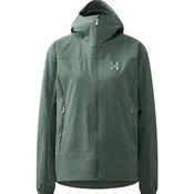 Ženska bunda Haglöfs Rosson Softshell Chlorophyll Green L