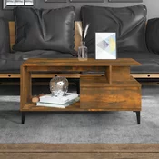Stolic za kavu boja hrasta 90x49x45 cm konstruirano drvo