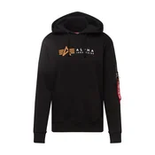 ALPHA INDUSTRIES Majica, črna