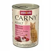 shumee ANIMONDA Mokra hrana za mačke Carny Adult Beef Puran & Shrimp 400 g