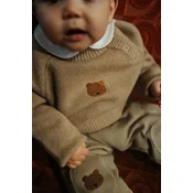 Donsje  pulover otroški iz merino volne Sibbe Merino Wool Sweater Bear