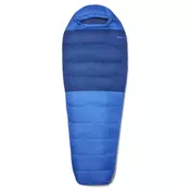 Marmot Lost Coast 15 short spalna vreča, 168 cm, trail blue/twilight blue (ľavý zips)