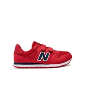 New Balance Superge GV500ČRN Rdeča