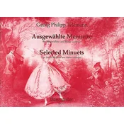 TELEMANN:SELECTED MINUETS FOR TREBLE RECORDER AND BASSO CON.