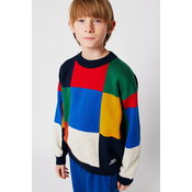 Otroški bombažen pulover Bobo Choses Multicolor Tiles 225AC110