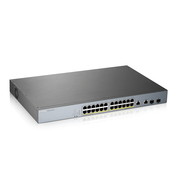 ZyXEL GS1350-26HP, 26 Port managed CCTV PoE switch, long range, 375W (GS1350-26HP-EU0101F)
