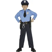 Fiestas Guirca Fantovski Pustni Kostum Policist