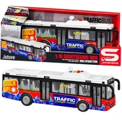 Autobus sa svetlom i zvukom plavi ( 1046531 )