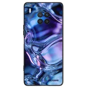 Silikonski črni ovitek za Honor 50 Lite - Iris liquid
