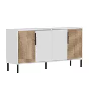 Omarica Kailua 2706 Hrast, Bela, 75x150x36cm, Iverna plošča