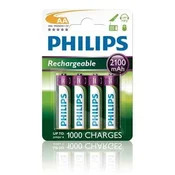 Philips baterije AA 2100mAh MultiLife, NiMh - 4 kosi