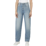Pepe Jeans za ženske. PL204739MS6 Modre kavbojke Addison Barrel Jeans (25/30), Modra, Priložnostno, Džins, Trajnostni