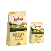 12 kg + 2 kg gratis! 14 kg Purizon - piščanec z ribo Adult – brez žit