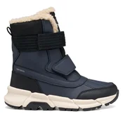 Škornji za sneg Geox J Flexyper Plus Boy B Abx J46LCF 0MEFU C4064 S Mornarsko modra