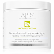 HYDRO EVOLUTION Hidratantna maska za lice od algi sa kruškom i rabarbarom AKUAKSTREM™ 200 g |APIS COSMETICS| Kozmo