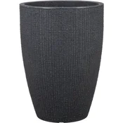 Scheurich cvetlični lonec Barceo High O 39 cm x 54 cm Stony Black