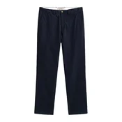 GANT Chino hlače CLASSIC temno modra