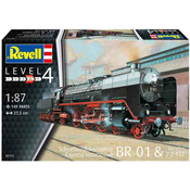 REVELL model vlaka Express Locomotive BR01 Tender 22 T32 - 165 02172