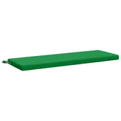 Vidaxl Blazina za klop SOEST 100% poliester Zelena 100 x 40 x 5 cm