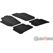 Rubber car mats VW Polo 2009-2017