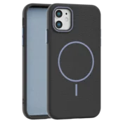 Leather Grip MagSafe maska za iPhone 11 - Crna