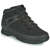 Timberland za moške. TB0A1QHR0151 Usnjeni škornji Euro Sprint Black (40), Črna, Ravna stran, Čipke, Šport, Na prostem, T