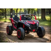 Otroški avto na akumulator Buggy 24V 800W rdeča lea 100kg