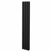 MONSTER Ovalni stebričasti radiator – 1600 mm x 240 mm – črn, (21569880)