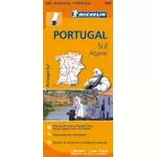 Portugal Sud - Algrave - Michelin Regional Map 593