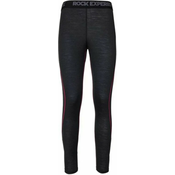 Rock Experience Makani 2.0 Woman Long Pant Caviar/Cherries Jubilee M Termo spodnje perilo