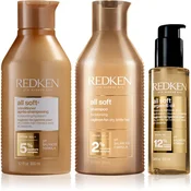 Redken All Soft set za suhe in krhke lase