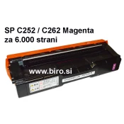 FENIX RSPC262M Magenta 6.000 strani nadomešča Ricoh toner 407718 za Ricoh Aficio SPC252E, SP C252dn, SP C252DNw, SP C252sf, SP C262DNw, SP C262SFNw - tovarniško obnovljen