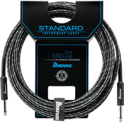 Kabel za gitaru Ibanez - SI20 CCT, 6.3mm, 6.1m, crni/sivi