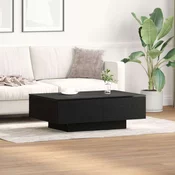 Kava Stol Crni hrast 90 x 60 x 31 cm Konstruirano drvo
