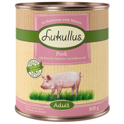 Lukullus Naturkost Adult bez žitarica 6 x 800 g Svinjetina