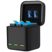Telesin 3-slot charger box for GoPro Hero 9 (GP-BCG-901) (6972860171289)