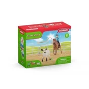 SCHLEICH Figura Rodeo devojka sa lasom