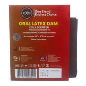 EXS Oral Latex Dams Flavoured Cola 1pc