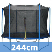 Trambolina + sigurnosna mreža set, 244cm