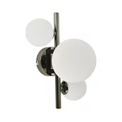 Brilagi - LED zidna svetiljka MILLA 3xG9/3W/230V crni hrom/bela