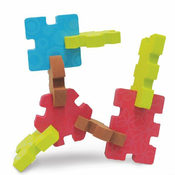 EDUSHAPE Set igračaka za spajanje oblika pjene u boji 16 kom 24m+