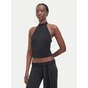 Juicy Couture Top JCWCT226331 Črna Slim Fit