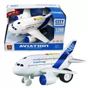 Igracka Avion 19 cm 1:200 Svjetlo/Zvuk