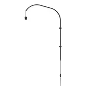 Črna kovinska noga svetilke 123 cm Willow – UMAGE