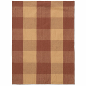 ferm LIVING Kuhinjska krpa HALE 50 x 70 cm, breskev/rdeča, bombaž/lan, čvrsta LIVING