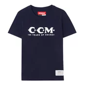 Ženska majica CCM 125 Anniversary SS Tee Navy Senior XS