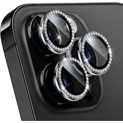 Zastita za kameru Diamond za iPhone 16 Pro 6.3 crna