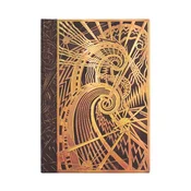 Paperblanks The Chanin Spiral, midi, črtni, trde platnice