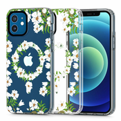 TECH-PROTECT MAGMOOD MAGSAFE IPHONE 12 / 12 PRO WHITE DAISY (9490713936016)